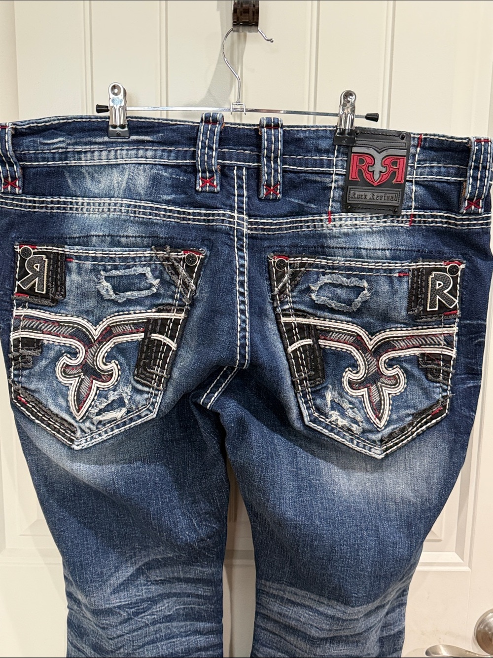 Men’s Rock Revival Lynx Slim Straight Jeans